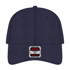 OTTO 18-692 6 Panel Low Profile Dad Cap - Navy - Navy / 6 1/2’’ - 7 5/8’’