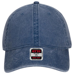OTTO 18-711 6 Panel Low Profile Dad Cap - Navy - Navy / 6 1/2’’ - 7 5/8’’