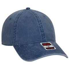 OTTO 18-711 6 Panel Low Profile Dad Cap - Navy - Navy / 6 1/2’’ - 7 5/8’’