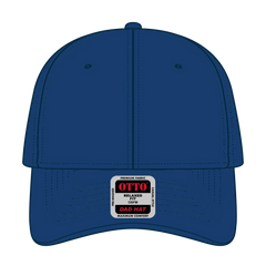 OTTO 18-711 6 Panel Low Profile Dad Cap - Royal - Royal / 6 1/2’’ - 7 5/8’’
