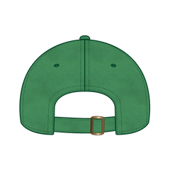 OTTO 18-772 6 Panel Low Profile Dad Cap - Kelly - Kelly / 6 1/2’’ - 7 5/8’’