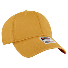 OTTO 18-772 6 Panel Low Profile Dad Cap - Mustard - Mustard / 6 1/2’’ - 7 5/8’’