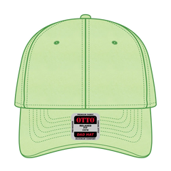 OTTO 18-772 6 Panel Low Profile Dad Cap - N. Green - N. Green / 6 1/2’’ - 7 5/8’’
