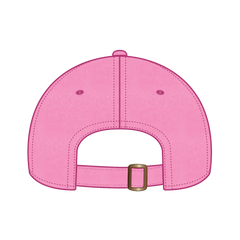 OTTO 18-772 6 Panel Low Profile Dad Cap - N. Pink - N. Pink / 6 1/2’’ - 7 5/8’’