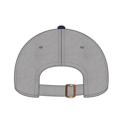 OTTO 18-772 6 Panel Low Profile Dad Cap - Nvy/Gray - Nvy/Gry / 6 1/2’’ - 7 5/8’’