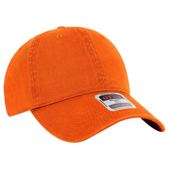 OTTO 18-772 6 Panel Low Profile Dad Cap - Orange - Orange / 6 1/2’’ - 7 5/8’’