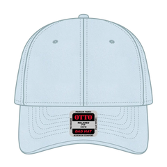 OTTO 18-772 6 Panel Low Profile Dad Cap - Powder Blue - Powder Blue / 6 1/2’’ - 7 5/8’’