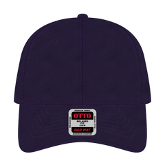 OTTO 18-772 6 Panel Low Profile Dad Cap - Purple - Purple / 6 1/2’’ - 7 5/8’’