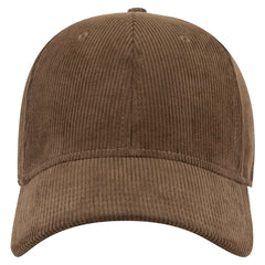 OTTO 19-004 6 Panel Low Profile Baseball Cap - Brown - Brown / 6 1/2’’ - 7 5/8’’