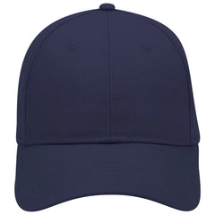 OTTO 19-028 6 Panel Low Profile Baseball Cap - Navy - Navy / 6 1/2’’ - 7 5/8’’