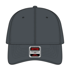 OTTO 19-1122 6 Panel Low Profile Baseball Cap - Char. Gray - Char. Gray / 6 1/2’’ - 7 5/8’’