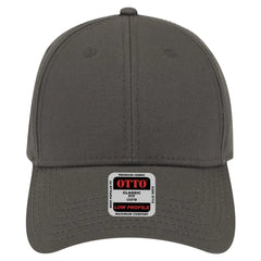 OTTO 19-1203 6 Panel Low Profile Baseball Cap - Char. Gray - Char. Gray / 6 1/2’’ - 7 5/8’’