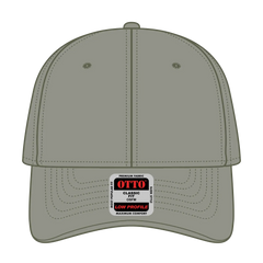 OTTO 19-1203 6 Panel Low Profile Baseball Cap - Ol. Green - Ol. Green / 6 1/2’’ - 7 5/8’’