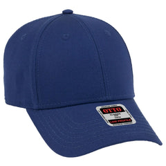 OTTO 19-1203 6 Panel Low Profile Baseball Cap - Royal - Royal / 6 1/2’’ - 7 5/8’’