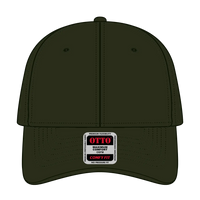 OTTO 19-1227 ’OTTO Comfy Fit’ 6 Panel Low Profile Baseball Cap - Dk. Ol. Green - Dk. Ol. Green / 6 1/2’’ - 7 5/8’’