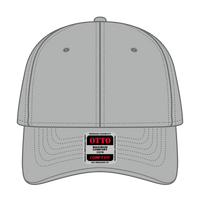 OTTO 19-1227 ’OTTO Comfy Fit’ 6 Panel Low Profile Baseball Cap - Gray - Gray / 6 1/2’’ - 7 5/8’’