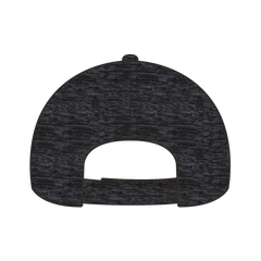 OTTO 19-1232 ’OTTO Comfy Fit’ 6 Panel Low Profile Baseball Cap - Blk/Hthr. Blk - Blk/Hthr. Blk / 6 1/2’’ - 7 5/8’’