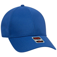 OTTO 19-1253 Upf 50+ 6 Panel Low Profile Baseball Cap - Royal - Royal / 6 1/2’’ - 7 5/8’’