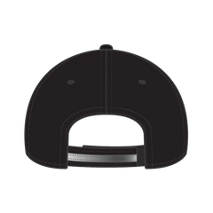 OTTO 19-1261 Reflective 6 Panel Low Profile Baseball Cap - Black - Black / 6 1/2’’ - 7 5/8’’