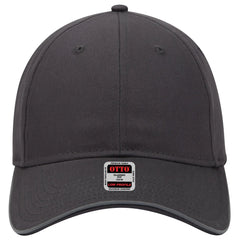 OTTO 19-1261 Reflective 6 Panel Low Profile Baseball Cap - Char. Gray - Char. Gray / 6 1/2’’ - 7 5/8’’