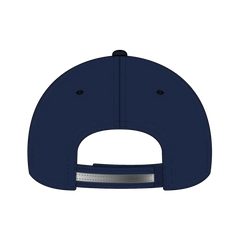 OTTO 19-1261 Reflective 6 Panel Low Profile Baseball Cap - Navy - Navy / 6 1/2’’ - 7 5/8’’