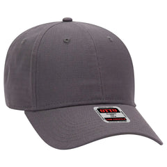 OTTO 19-1266 6 Panel Low Profile Baseball Cap - Char. Gray - Char. Gray / 6 1/2’’ - 7 5/8’’