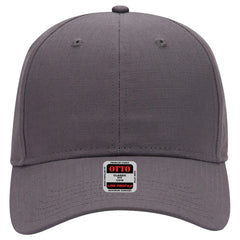 OTTO 19-1266 6 Panel Low Profile Baseball Cap - Char. Gray - Char. Gray / 6 1/2’’ - 7 5/8’’