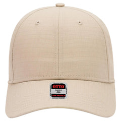 OTTO 19-1266 6 Panel Low Profile Baseball Cap - Khaki - Khaki / 6 1/2’’ - 7 5/8’’