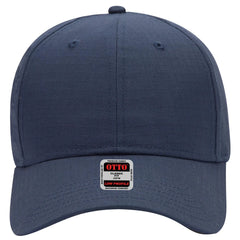 OTTO 19-1266 6 Panel Low Profile Baseball Cap - Navy - Navy / 6 1/2’’ - 7 5/8’’