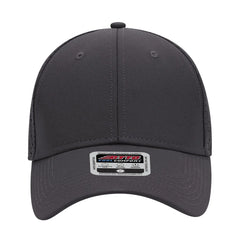 OTTO 19-1275 6 Panel Low Profile Baseball Cap - Char. Gray - Char. Gray / 6 1/2’’ - 7 5/8’’