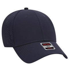 OTTO 19-1275 6 Panel Low Profile Baseball Cap - Navy - Navy / 6 1/2’’ - 7 5/8’’