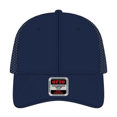 OTTO 19-1275 6 Panel Low Profile Baseball Cap - Navy - Navy / 6 1/2’’ - 7 5/8’’