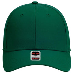 OTTO 19-1277 6 Panel Low Profile Baseball Cap - Dk. Green - Dk. Green / 6 1/2’’ - 7 5/8’’