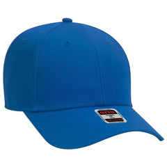 OTTO 19-1277 6 Panel Low Profile Baseball Cap - Royal - Royal / 6 1/2’’ - 7 5/8’’
