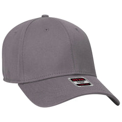 OTTO 19-1283 ’OTTO Comfy Fit’ 6 Panel Low Profile Baseball Cap - Char. Gray - Char. Gray / 6 1/2’’ - 7 5/8’’