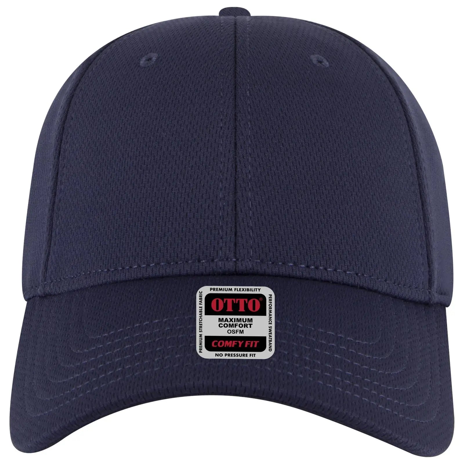 OTTO 19-1284 ’OTTO Comfy Fit’ 6 Panel Low Profile Baseball Cap - Navy - Navy / 6 1/2’’ - 7 5/8’’