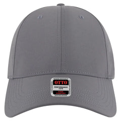OTTO 19-1319 6 Panel Low Profile Baseball Cap - Char. Gray - Char. Gray / 6 1/2’’ - 7 5/8’’