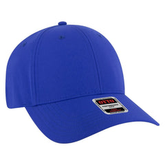 OTTO 19-1319 6 Panel Low Profile Baseball Cap - Royal - Royal / 6 1/2’’ - 7 5/8’’