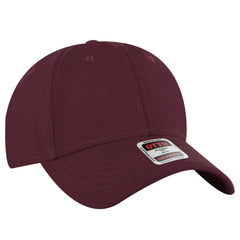 OTTO 19-251 6 Panel Low Profile Baseball Cap - Burg. Marn - Burg. Marn / 6 1/2’’ - 7 5/8’’