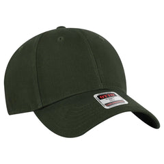 OTTO 19-251 6 Panel Low Profile Baseball Cap - Dk. Green - Dk. Green / 6 1/2’’ - 7 5/8’’