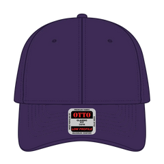 OTTO 19-251 6 Panel Low Profile Baseball Cap - Purple - Purple / 6 1/2’’ - 7 5/8’’