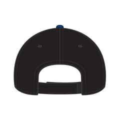 OTTO 19-251 6 Panel Low Profile Baseball Cap - Royal/Black - Royal/Black / 6 1/2’’ - 7 5/8’’