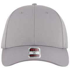 OTTO 19-3 6 Panel Low Profile Baseball Cap - Gray - Gray / 7 3/8’’ - 7 5/8’’