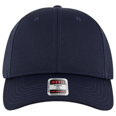 OTTO 19-3 6 Panel Low Profile Baseball Cap - Navy - Navy / 7 3/8’’ - 7 5/8’’