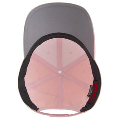 OTTO 19-3 6 Panel Low Profile Baseball Cap - Pink - Pink / 7 3/8’’ - 7 5/8’’