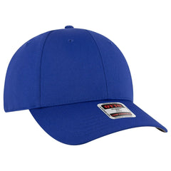 OTTO 19-3 6 Panel Low Profile Baseball Cap - Royal - Royal / 7 3/8’’ - 7 5/8’’