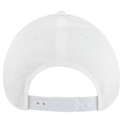 OTTO 19-3 6 Panel Low Profile Baseball Cap - White - White / 7 3/8’’ - 7 5/8’’