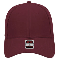 OTTO 19-304 6 Panel Low Profile Baseball Cap - Maroon - Maroon / 6 1/2’’ - 7 5/8’’
