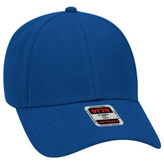 OTTO 19-304 6 Panel Low Profile Baseball Cap - Royal - Royal / 6 1/2’’ - 7 5/8’’