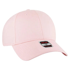 OTTO 19-503 6 Panel Low Profile Baseball Cap - Pink